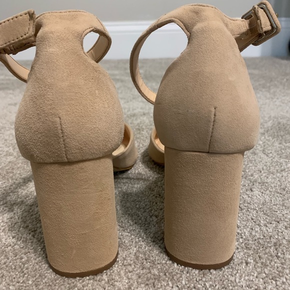 Alex Marie Nude Chunky Heel - Picture 3 of 8